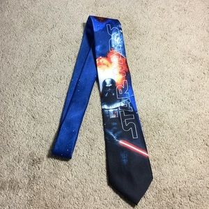 STAR WARS Blue & Black Tie 58 x 3.25